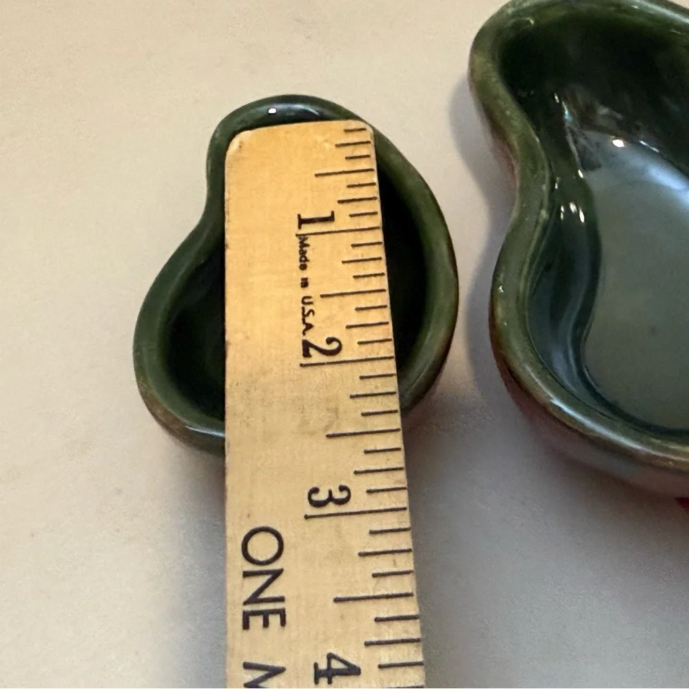 Set of 3 Williams Sonoma Redware‎ Style Glazed Chili Pepper Bowls Jalapeno Cups